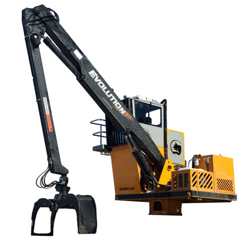 Stationärer Umschlagbagger - EVOLUTION SM series  - Rotobec Inc. - elektrisch