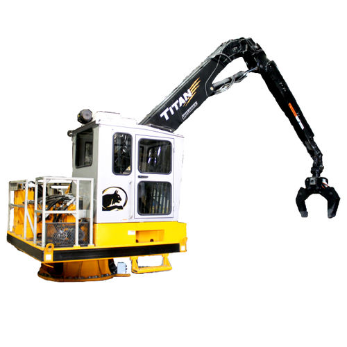 Stationärer Umschlagbagger - TITAN SM - Rotobec Inc. - elektrisch