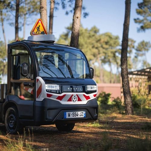 Mehrzweckfahrzeug - G4+ - GOUPIL - elektrisch / Fahrerkabine-Chassis / modular