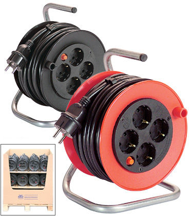 Elektrokabelaufroller - H05VV-F series - as - Schwabe GmbH - manuell / mobil
