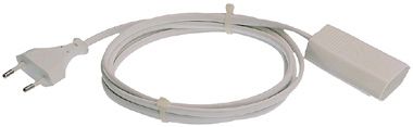 Flexible elektrische Verlängerungsleitung - 2.5 A, 250 V, 2 - 5 m  - as - Schwabe GmbH