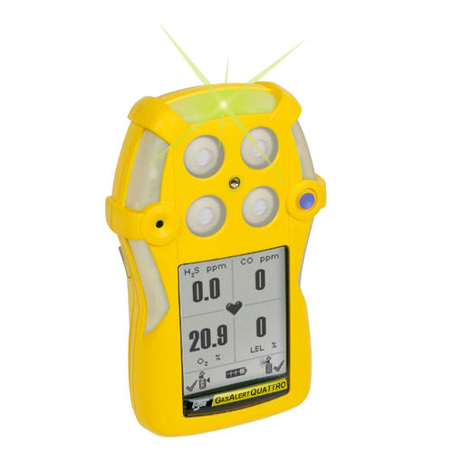 Multigas-Detektor - GasAlertQuattro - Honeywell analytics - CO / H2S / tragbar