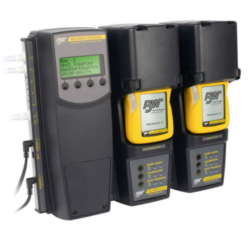 Station für Gasdetektoren / für Test - MicroDock II - Honeywell analytics - zur Kalibrierung