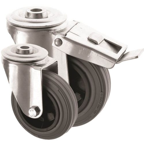 Lenkrolle - 4000 series - ROSS HANDLING LTD - Stangen / für mittelschwere Lasten / Luftreifen