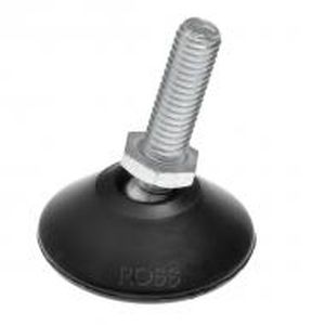 Fuß für Förderanlagen - EZP series - ROSS HANDLING LTD - Gummi / regelbar / rutschfest