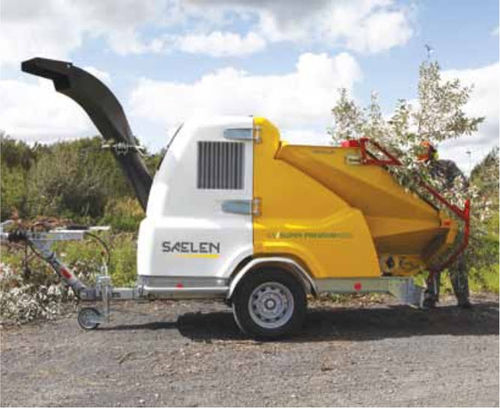 Mobiler Alleshäcksler - SAELEN GS/SUPER PREMIUM 35 DS - Saelen industrie