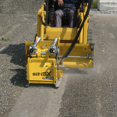 Kaltfräse für Kompaktlader - PL 25.10 - Simex S.r.l - kompakt / für Asphalt
