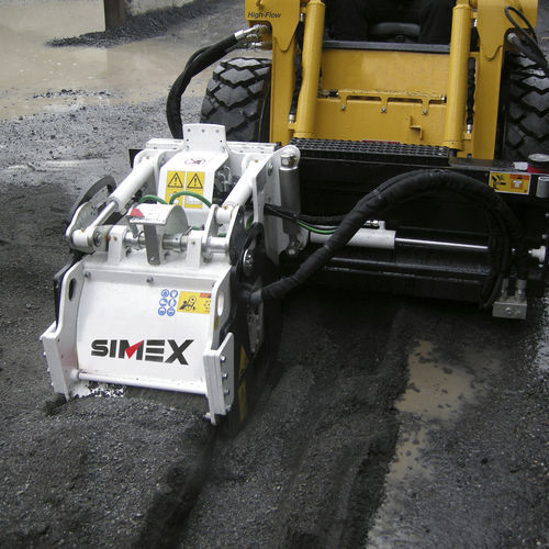 Kaltfräse für Kompaktlader - PL 45.20 - Simex S.r.l - kompakt / für Asphalt