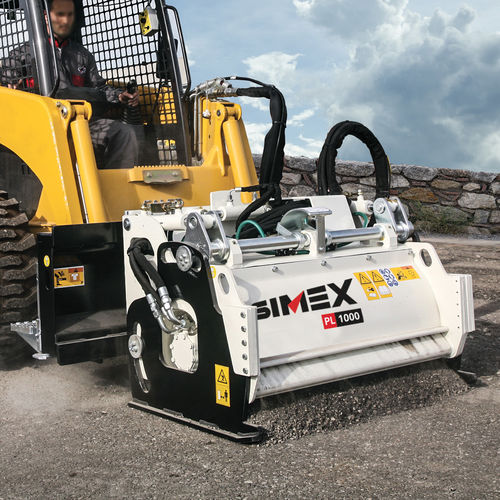 Kaltfräse für Kompaktlader - PL 1000 - Simex S.r.l - kompakt / für Asphalt