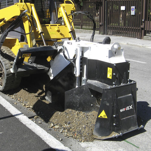 Fugenschneider - T 450 - Simex S.r.l - für Asphalt / für Stein / für Beton