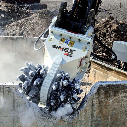 Schrämfräse für Bagger - TF 850 - Simex S.r.l