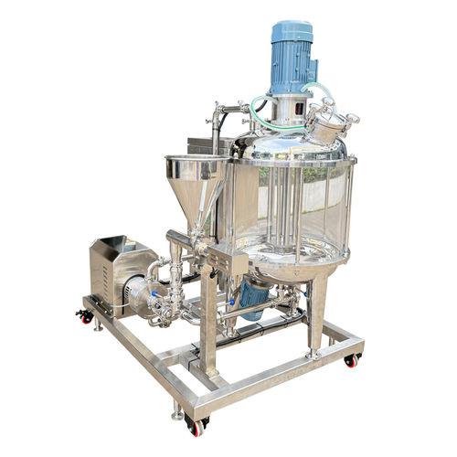 Rotor-Stator-Emulgierer - ZHEJIANG XINGSHENG MACHINERY CO.,LTD - vertikal / Tankboden / kontinuierlich