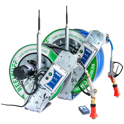 Schlauchtrommel - Reel Tuff™ - SPRAY NOZZLE ENGINEERING - motorisiert / für Intensiveinsatz / für Baustellen