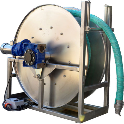 Reinigungsschlauch-Aufroller - CIP - SPRAY NOZZLE ENGINEERING - manuell / motorisiert / für Lebensmittelanwendung