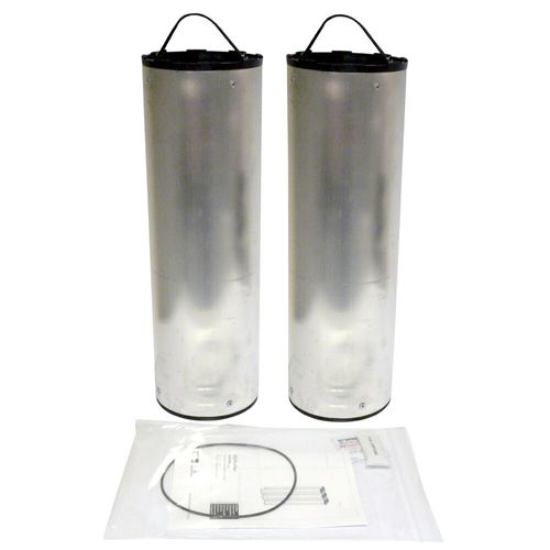 Luftfilterpatrone - OIL-X OVR - Parker Gas Separation and Filtration Division EMEA - Aktivkohle / Metall / Mehrzweck