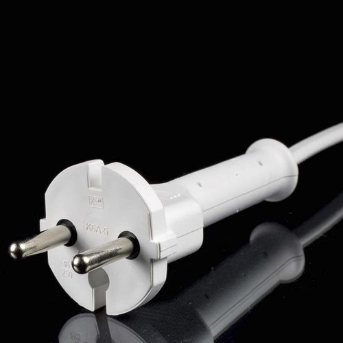 Zweipoliger Stecker - K6A-5 - Müller Plastik GmbH - Schuko / CEE