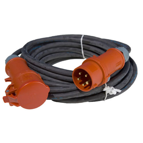 Steckdose und Stecker / IP44 - Müller Plastik GmbH - 5-polig / Niederspannung / CEE