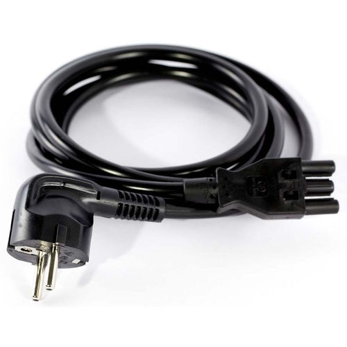 Stecker Netzkabel - Qneqt PVC - Müller Plastik GmbH - mit Verriegelungssystem / halogenfrei