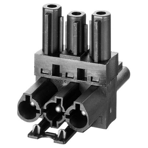 Steckdose und Stecker / splitter - Qneqt T Splitter - Müller Plastik GmbH - halogenfrei / 3-polig / Niederspannung