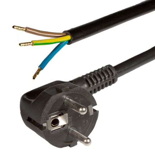 Stecker Netzkabel - 2211, 2212, 2221, 2222, 2231, 2232 Series - Müller Plastik GmbH