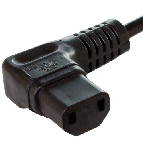 Steckdose-Steckverbinder - K7A-2W C17 - Müller Plastik GmbH - Stromversorgung / Typ C17 / Winkel