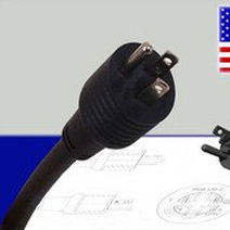 NEMA-Stecker - M09US-Z - Müller Plastik GmbH - 3-polig / für Automobilanwendungen