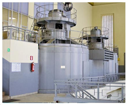 Wasserkraftwerk / 10 - 20 MW - Brossasco - BELTRAME CSE - Turbinen