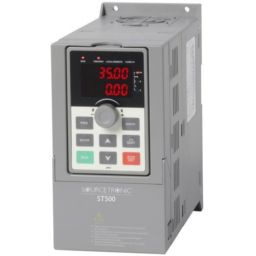 Dreiphasiger Frequenzumrichter - ST500 400V - Sourcetronic GmbH - mit Digitalanzeige / Modbus / Hutschienen