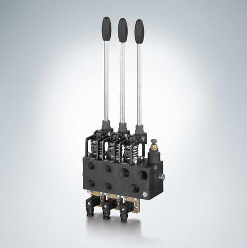 Hydraulik-Wegeventil / Schieber - DL series - HAWE Hydraulik SE - mit manueller Bedienung / kompakt