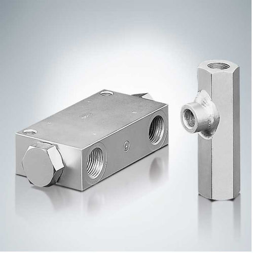 Hochdruck-Rückschlagventil - DRH series - HAWE Hydraulik SE - doppeltwirkend / hydraulisch