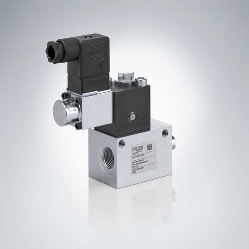 Elektrisch betätigtes Ventil - SE series - HAWE Hydraulik SE - Durchsatzkontrolle / Druckminderung / Dosier
