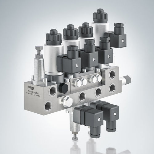 Hydraulik-Wegeventil / mit Klappe - VB series  - HAWE Hydraulik SE - steuerbar / direktgesteuert / 2/2-Wege