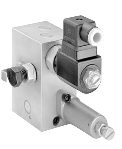 Hydraulik-Wegeventil / mit Klappe - HSV series - HAWE Hydraulik SE - direktgesteuert / 2/2-Wege / kompakt