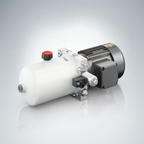 Hydraulikaggregat mit Elektromotor - H series - HAWE Hydraulik SE - Tank / für Hubanwendungen / Umschlag