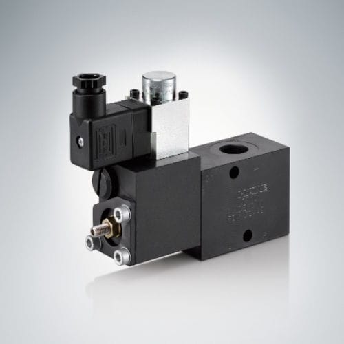 Kolbenventil - PD series - HAWE Hydraulik SE - hydraulisch gesteuert / Druckminderung / für Öl