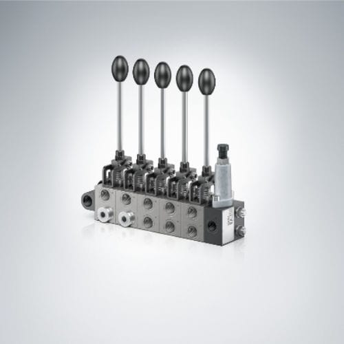 Hydraulik-Wegeventil / Schieber - DL series - HAWE Hydraulik SE - mit manueller Bedienung / kompakt