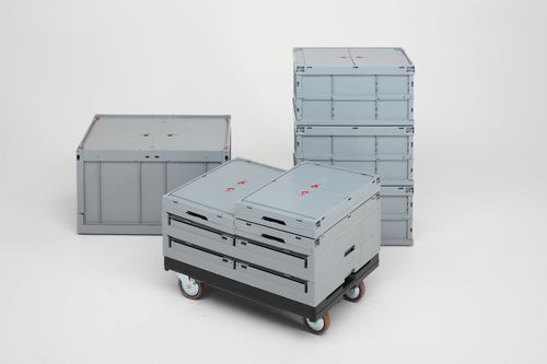 Polypropylenbehälter - RAKO 34-950 series - Engels Manutention et Environnement - Lager / zusammenklappbar