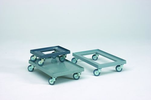 Metall-Transportwagen - max. 600 x 400 x 120 mm | 80-xxx series - Engels Manutention et Environnement