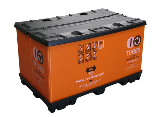 Kunststoffpalette - KAY-TL16001000 - Engels Manutention et Environnement - Euro / Transport / erweiterbar