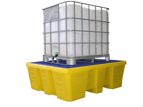 Auffangpalette für IBC-Container - max. 2 500 x 1 300 x 580 mm | LB series - Engels Manutention et Environnement - Kunststoff
