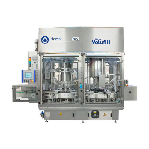 Automatische Füll- und Verschließanlage - Volufill - Hema Filling - Flaschen / Monoblock / Dreh