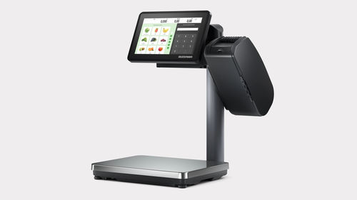 Thekenwaage - Q1 800 - BIZERBA - mit Touchscreen / für Nahrungsmittel / mit Drucker