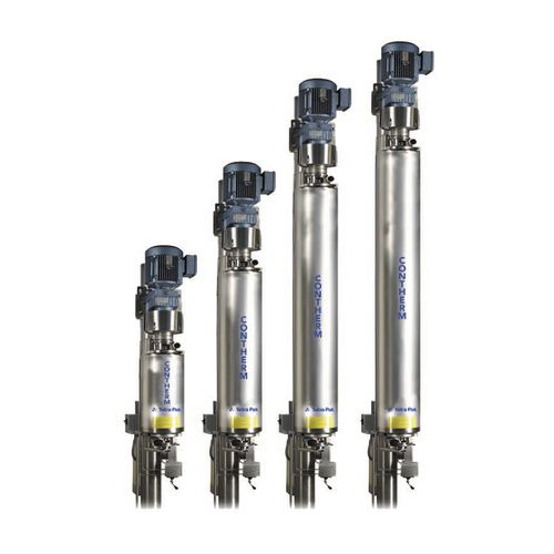 Wärmetauscher mit gerauhter Oberfläche - Contherm® - Tetra Pak - flüssig/flüssig / flüssig/Gas / Edelstahl