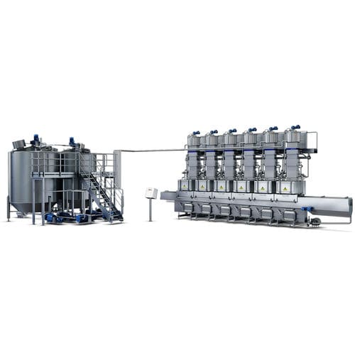 Produktionsanlage für Hartkäse - Casomatic system SC7 - Tetra Pak - automatisch