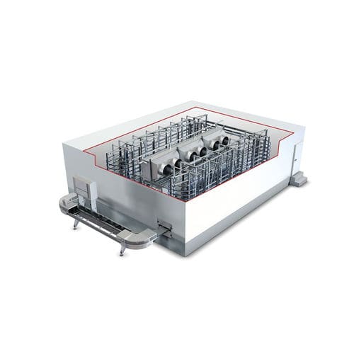 Tunnel-Gefrierschrank - Tetra Pak - Prozess / für die Eiscremeproduktion / Prozess