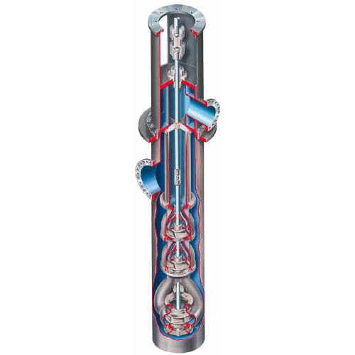 Vertikale Pumpe - APKD - FLOWSERVE - Impeller / Wasser / für Chemikalien