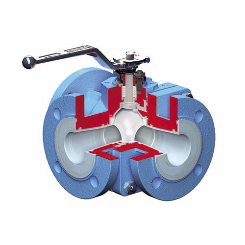 Ventil mit schwimmend gelagerter Kugel - AMP3 - FLOWSERVE - Hebel / Verteiler / für Öl
