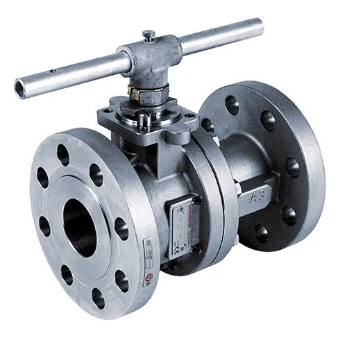 Ventil mit schwimmend gelagerter Kugel - FLOWSERVE - Hebel / für Wasser / Flansch