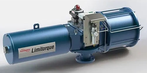 Pneumatischer Antrieb - LPS series - FLOWSERVE - Dreh / Kurbel-Rahmen-System / mit Federrückstellung