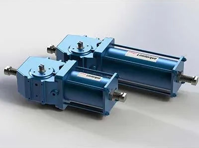 Pneumatischer Antrieb - LPC series - FLOWSERVE - Kurbel-Rahmen-System / doppeltwirkend / Edelstahl